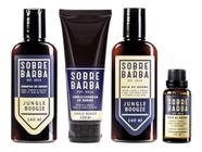 Kit Balm Shampoo Condicionador Óleo Jungle Boogie Sobrebarba