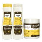 Kit Banana e Chia Bothânico Shampoo Condic e Máscara 500g