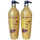 Kit Banana e Mel 1 Shampoo 1 Defrizante 1L Oriente Life