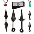 Kit bandana naruto akatsuki + kunai aldeia da folha konoha cosplay -  mvendas - Bandana - Magazine Luiza