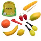 Kit Bandinha Infantil Frutas Chocalho Sortidas 12 Itens