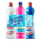 Kit banheiro azulim 3x500ml