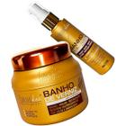 Kit Banho De Verniz Máscara 250g e Óleo De Coco Forever Liss