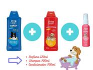 Kit Banho PetClean Shampoo Neutro + Condicionador + Perfume