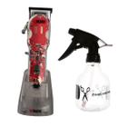 Kit Barbearia Máquina de Corte Wmark NG407 bivolt e Borrifador 260ml