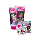 Kit Barbie Fashion Jequiti Colônia Shampoo e Condicionador