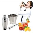 Kit Barman Inox 3 Peças Coqueteleira 500ml, Balde E Pegador