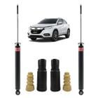 Kit Batente+2 Amortecedor Traseiro Esquerdo+Direito Honda Hrv 2015 A 2021 Kayaba