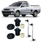 Kit Batente + Bieleta Chevrolet Montana Dianteira 2002 Até 2012 O Par