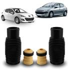 Kit Batente Coifa Amortecedor Dianteiro Peugeot 206 207 - Solupe Parts