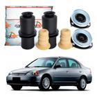 Kit Batente Coifa Dianteiro Honda Civic 1.7 2002 A 2003