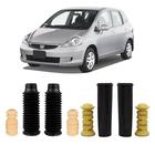 Kit Batente Coifa Dianteiro Traseiro Honda Fit 2003 A 2008 - Auto Flex