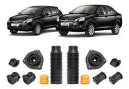 Kit Batente Coxim Buchas Suspensão Dianteira Jac J3 2011/16 - Qualykits