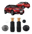 Kit Batente Coxim Dianteiro Nissan Kicks 2016 2017 2018 2019 - Qualykits