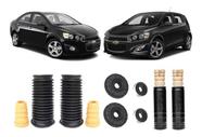 Kit Batente Coxim Dianteiro Traseiro Gm Sonic 2012 2013 2014