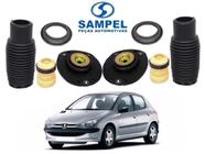 Kit batente dianteiro sampel peugeot 206 1.6 1999 a 2008