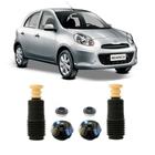 Kit Batente Nissan March Dianteiro 2012 Até 2015 O Par - Impacto Reposição Automotiva