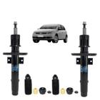 Kit Batente + Par Amortecedor Dianteiro Nakata Volkswagen Gol G7 2017 A 2020