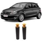 Kit Batente Toyota Etios Traseiro 2012 Até 2020 O Par - Skyll