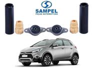 Kit batente traseiro sampel hyundai hb20x 1.0 1.6 2016 a 2020