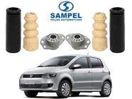 Kit batentes traseiros sampel volkswagen fox 1.0 1.6 2010 a 2014