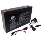Kit Bateria 6V 8,5ah Get Power DC + Carregador + Chicote