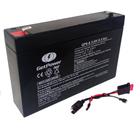 Kit Bateria 6v 8,5ah Get Power DC + Chicote - Moto Elétrica