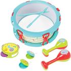 Kit Bateria Baby Instrumentos Musicais Buba - 7973