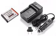 Kit Bateria + Carregador SLB-10A para Samsung ES60, HZ10W, L100, L301, M110, NV9, P1000, SL202, TL9, WB500