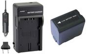 Kit Bateria CGR-D28S + carregador para Panasonic NV-MX500A, NV-GS37EG-S, PV-GS19, SDR-H20EB-S, VDR-D150 - Memorytec