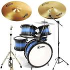 Kit Bateria Completa Infantil Acústica Pop Kids ul Luen