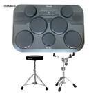 Kit Bateria Eletronica Revas Roland Pb350 + Estante + Banco