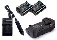 Kit Battery Grip MB-D12 para Nikon D800, D810 + 2 Baterias EN-EL15 + Carregador