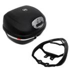 Kit Baú Givi E-33NT e Suporte Bau Superior CG125/150 2009-2013