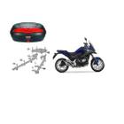 Kit Bau Givi E450N + Suporte Scam Spto200 P Honda Nc750X - Givi E Scam