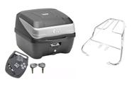 Kit baú moto 33l givi + bagageiro cbx 250 twister 2001 2002 2003 2004 2005 2006 2007 2008 projétil - GIVI/PROJÉTIL