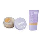 Kit Bauny Pó Solto Facial 9G/15G Cor020+Base Matte Cor020