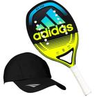 Kit Beach Tennis Raquete Adidas RX + Boné