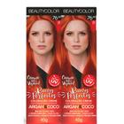 Kit Beauty Color Coloração 76.66 Ruivo Ariel 45G Individual