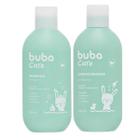 Kit Bebê Shampoo e condicionador Buba Care Suave Baby Sem Lágrimas 250mL 100% Vegano