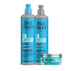 Kit Bed Head Recovery Home Care Texturizing Putty (3 Produtos)