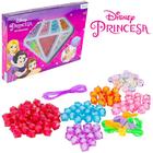 Kit beleza / bijuteria infantil com 100 micangas colors princesas