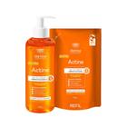 Kit Beleza Darow Actine Gel de Limpeza Vitamina C 400g com Pump + Refil Gel de Limpeza Vitamina C 300g