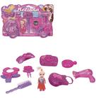 Kit beleza infantil belinha com boneca + secador e acessorios 9 pecas - WELLKIDS