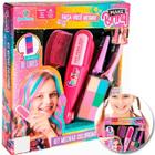 Kit Beleza Make Infantil Mechas Coloridas Para Pintar Cabelo - Polibrinq MK48