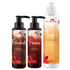 Kit Beleza Ruiva Tonalizante Felicidade, Paixão e Diluidor Amor - 300ml