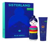 Kit Benetton Sisterland Blue Neroli 80ml + Body Lotion 75ml