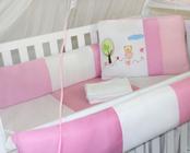 Kit Berço Kids com Mosquiteiro Comum Nanna Baby - Jardim