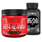 Kit Beta Alanina 123g Integral + Bcaa 30 Caps Black Skull