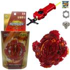 Kit Beyblade Burst Com Lançador Valkyrie Spriggan Modelos